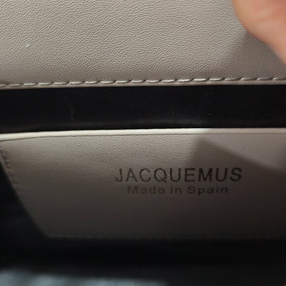 Jacquemus Medium Chiquito Grey Top-Handle Bag - Picture 9 of 11
